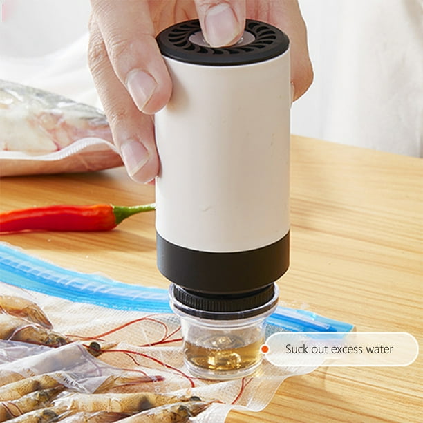 Máquina de vacío para alimentos, sellador de vacío para electrodomésticos, con bomba de vacío portátil para evacuación, máquina de vacío con bomba de vacío