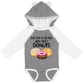 thumbnail image 3 of Inktastic Just Skip to the Part Where There's Donuts Boys or Girls Long Sleeve Baby Bodysuit, 3 of 5