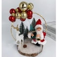 thumbnail image 5 of TUITOONM Snowman Christmas Trees Deer Wreath Christmas Simulation Garland Indoor Outdoor Home Desktop Ornament Festival Decoration Props, 5 of 5