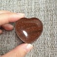 thumbnail image 2 of Sunxin Decorative Stones Crystal Natural Heart Shaped Polished Heart Shaped Gem Rose Quartz Amethyst All Kinds of Healing Crystal Palm Love Gem Set Bulk Energy Balance Meditation 18Mm, 2 of 9