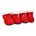 thumbnail image 6 of Naiyafly 4pcs Winter Dog Boots Warm Pet Dog Cat Shoes Puppy Cat Rain Snow Booties Footwear for Small Dogs, 6 of 6