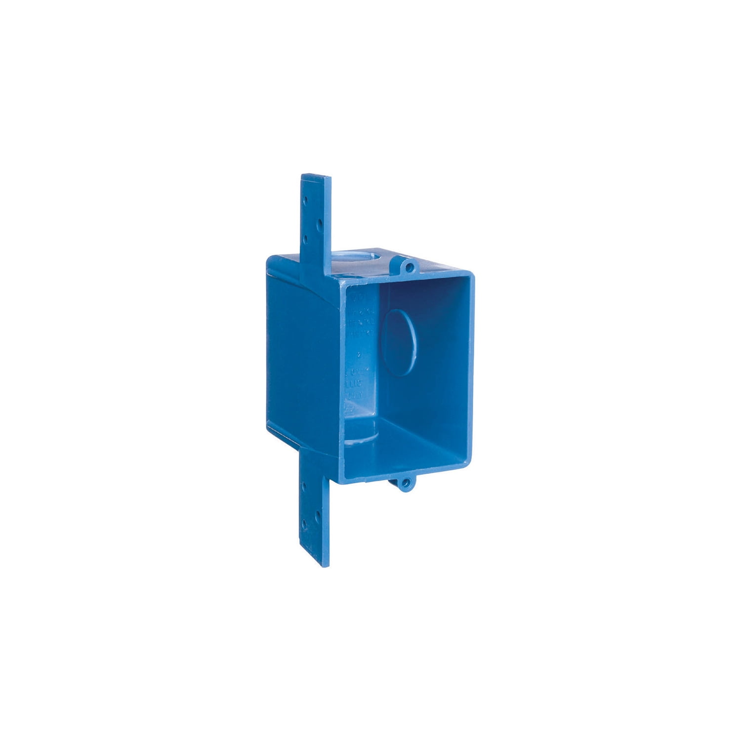 Carlon Rectangle 2.92 in. Outlet Box Blue PVC