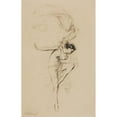 thumbnail image 2 of Troy Kinney 13x18 Black Ornate Wood Framed Double Matted Museum Art Print Titled - The Seventh Veil, 2 of 5