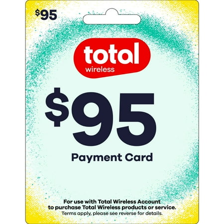Total Wireless $95 Payment Card e-PIN Top Up (Email Delivery)