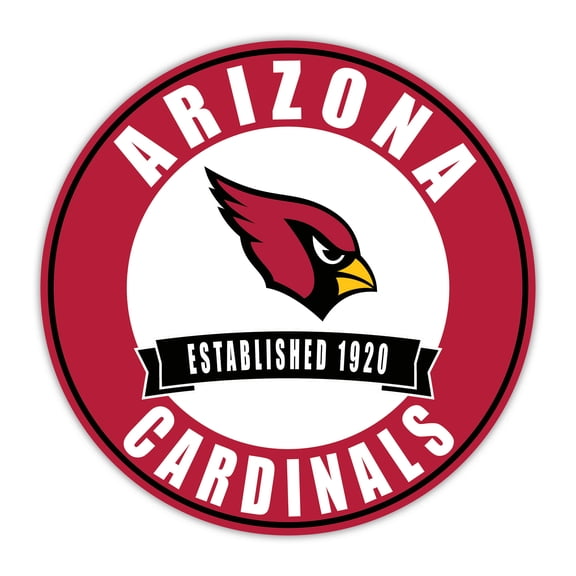 Arizona Cardinals 24" Circle with Banner