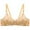 Beige, variant on hotojiny Women Wirefree Bras Seamless Deep V Neck No Underwire Unlined Comfortable Bra St. Parikh's Day Print Front Closure Bra