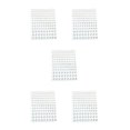thumbnail image 1 of Wisewang Eye Face Gems Jewels Rhinestone Stickers Bling Beads Forehead Makeup Accessory DIY Nail Art Decorations Wedding White 5Set, 1 of 6