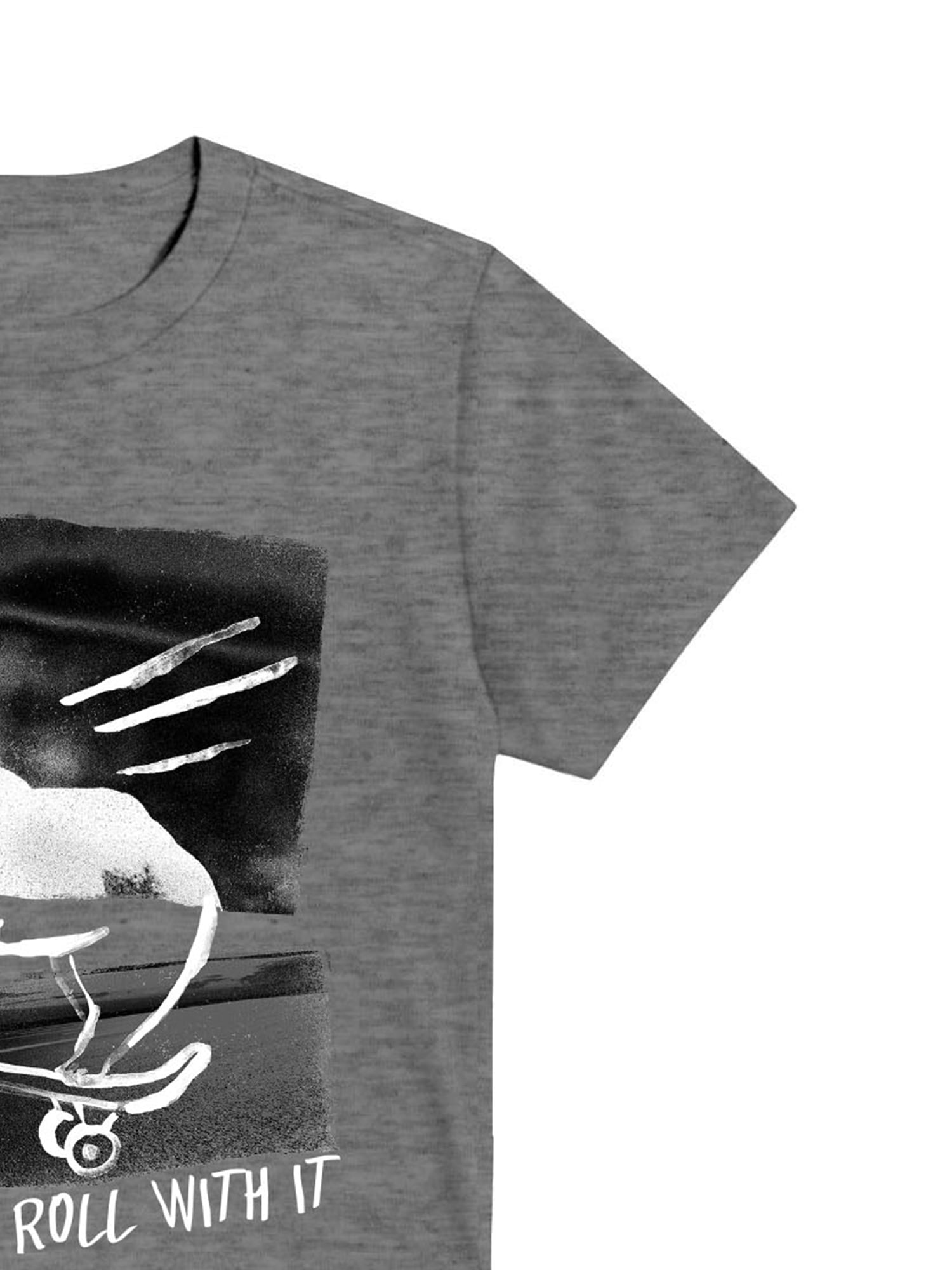 Wonder Nation, Boys' & Big Boys' Roll With It, Short Sleeve, Graphic T-Shirt, Sizes 4-18