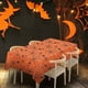 thumbnail image 4 of Mantel desechable de Halloween - Naranja, mantel desechable de araña de Halloween Decoración de horror de plástico conveniente para fiestas, 4 of 6