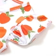 thumbnail image 3 of Toddler Girls Back to School Pencil Apple Dress Flutter Sleeve Summer Casual Clothes 6-7Y, 3 of 4