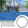 thumbnail image 5 of 304 Stainless Steel Outdoor Fence Gate Chain, Heavy Duty Security Lock Chain for Pets, Lifting, and Climbing, All-Season Weather Resistant Protection, 5 of 6