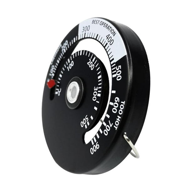 Thermomètre magnétique pour poêle à bûche Thermomètre supérieur pour poêle  à bois 