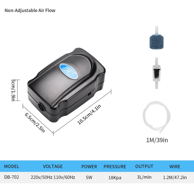 Increasing pump,Bubbler Complete Silent Fish Complete Silent Operation Air Pump Huiop Pump Pump 5 Fish