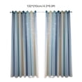 thumbnail image 2 of CreativeArrowy New Product Simple Gradient Hollow Star Double-Layer Shading Bedroom And Living Room Heat Insulation Curtain (One Piece), 2 of 22