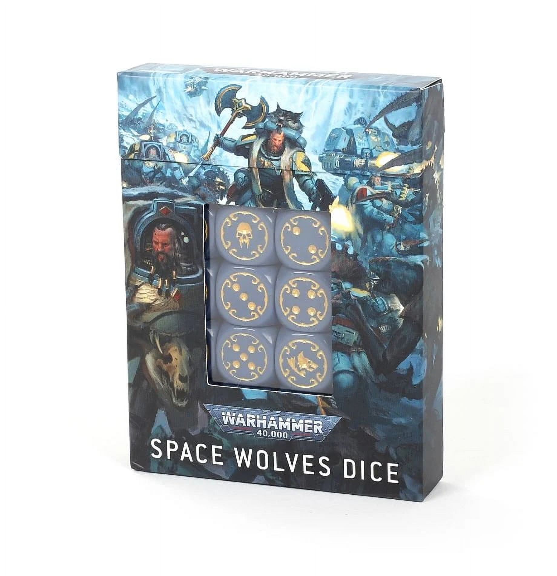 ロボット WARHAMMER 40,000 SPACE WOLVES DICE 99220101034_SpaceWolvesDice1.jpg