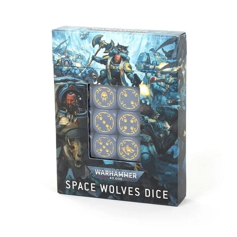 ロボット WARHAMMER 40,000 SPACE WOLVES DICE 99220101034_SpaceWolvesDice1.jpg