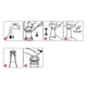 thumbnail image 4 of Juego de 6 piezas para conservar el vino, tapones de vacío, tapón para vino, sellador de botellas reutilizable, tapón de bomba de vacío., 4 of 8