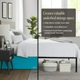 thumbnail image 3 of SGI Bedding 10 Inch Pleated Bed Skirt | Microfiber Bed Skirt | Fade Resistant, Wrinkle Free, Anti-static, Decorative, Extra Storage Space, Clutter-Free | King, Turquoise Blue, 3 of 8