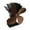 Brown, variant on Thermal Fan for Wood Stove Stove Fan Wood Stove Fan Fireplace Fan Heat-Powered Fan with 4 Blades