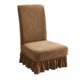thumbnail image 1 of Las fundas para sillas del comedor son removibles, lavables y resistentes a las manchas para proteger el hogar., 1 of 5