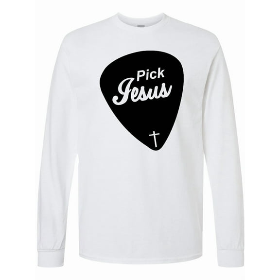 Inktastic Pick Jesus Christian Long Sleeve T-Shirt
