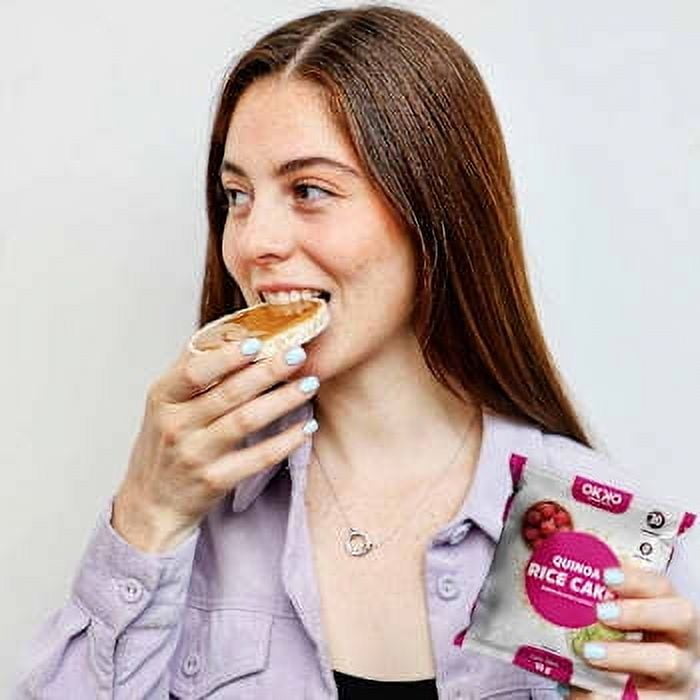 Okko Super Foods Rice Cake Rice and Quinoa Cookies 32 pcs
