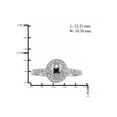 thumbnail image 2 of JewelersClub 0.925 Sterling Silver Accent Black diamond Ring for Women | Diamonds for Everyday Womens Wear, 2 of 4