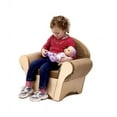 thumbnail image 2 of Easy Kids Padded Single Chair in Natural Finish, 2 of 2