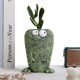 thumbnail image 4 of Small Planter Ornament Cartoon Flower Container Funny Resin For Home Patio, 4 of 9