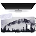 thumbnail image 2 of Desk Pad Protector, Large Gaming Mouse Pad 35.1 x 15.75-inch 2.5mm Thick, Cute Desk Decor, Office Desk Writing Pad with Non-Slip Rubber Base for Home Office Work Accessories, Foggy Forest, 2 of 6