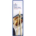 thumbnail image 2 of HIC Toast Tongs, Natural Bamboo, 6.5-Inches, 2 of 2