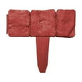 thumbnail image 5 of Garden Lawn Stone Effect Cobbled Edging Plastic Fence Plant Border Hammer G4M0, 5 of 5