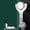 White C, variant on Gecau Shower - High-Pressure Handheld Showerhead With Carbon Filter - Hard Water Softener Filtered Shower, Black High Pressure Handheld Shower White Decor