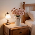 thumbnail image 5 of Decorative Iron Flower Bucket with Vintage Style, Rustic Centerpiece for Dried Floral Arrangements, Versatile Home Decor Piece for Living Room and Kitchen Display, 5 of 6