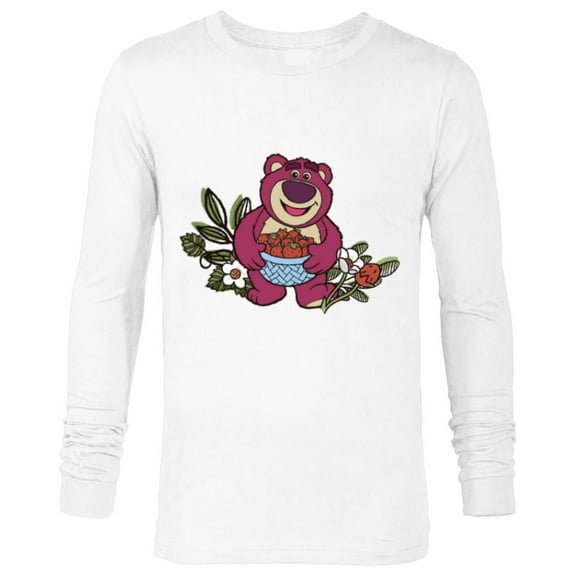 Disney and Pixar’s Toy Story Lotso Strawberry Fest - Long Sleeve T-Shirt for Men - Customized-White