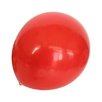 Soimiss 20 Pcs Birthday Balloons Red Round Reusable for Family Celebrations and Events