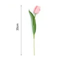 thumbnail image 7 of Artificial Flower Multi-use Bright-colored Faux Silk Flower Simulation Tulip Display for Gifts, 7 of 7
