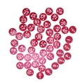 thumbnail image 2 of 50 etiquetas numeradas Bling Bling ABS, 2 of 14