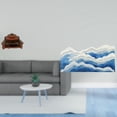 thumbnail image 2 of Bunblic Miniature Sofa Chair Model and Area Rug Bath Mat for Home Decor DIY Accessory Micro Landscape Gift Non Slip Carpet Nursery Rug Ocean Rug for Bedroom, 2 of 8