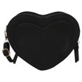 thumbnail image 2 of Bolso de hombro en corazón Bolsos de mensajero Bolso bandolera con correa para el hombro corazon negro Colcomx Bolsos de hombro para mujer, 2 of 8