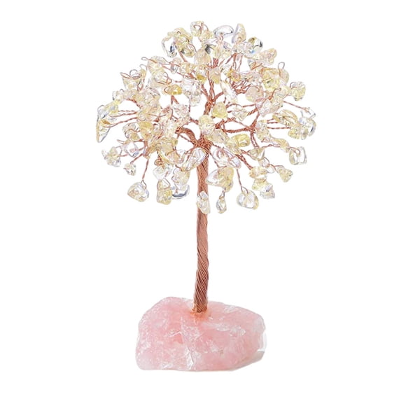Xingzhi Ajoutez une Touche de Magie à la Maison Arbre Scintillant de la Vie Décorations Maison Faites à la Main A 12CM