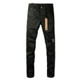 thumbnail image 2 of New Ksubi Men's Jeans 2025 High Quality Streetwear Slim Fit Stretch Jeans Baggy Ripped Straight Skinny Denim Pants, 2 of 9