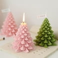 thumbnail image 3 of Vela navideña con forma de árbol de Navidad, atmósfera que se derrite, suministros de fragancia, 3 of 5