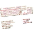 thumbnail image 1 of Juego de teclas para teclados mecánicos CUTICAT 140 teclas Rosa con sublimación, 1 of 8