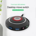 PC Power Button Switch Portable Desktop Computer Switch with Extension Cord PC Reset for Home