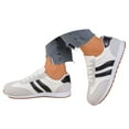 thumbnail image 2 of Womens Casual Fashion Sneakers Classic Retro Walking Shoes (Black 41), 2 of 7