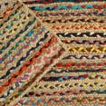 thumbnail image 4 of · REDEARTH · Jute Cotton Chindi Area Rug - 4'x6' Rectangular Rug, Handwoven, Non-Shedding, Soft & Durable – Multi Tones for Home Décor in Living Room, Dining Room, Bedroom, 4 of 7