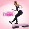 thumbnail image 2 of Yes4All Marchepied Ajustable avec 4 Rehausseurs – Taille Club de Santé (Rose/gris), 2 of 5