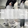 thumbnail image 4 of CAUYDY Kid's Fall Pants Loose Fit Casual Winter Suitable for Medium and Large Boys Sports Pants Sweatpants Trend Grey Sizes 9-10 Years, 4 of 9