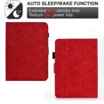 thumbnail image 3 of GSFY Case for All-New 7" Kindle Paperwhite (12th Generation-2024) and Kindle Colorsoft Signature Edition 2024, Smart Premium PU Leather Wallet Stand Protective Shell with Auto Sleep Wake, Red, 3 of 7